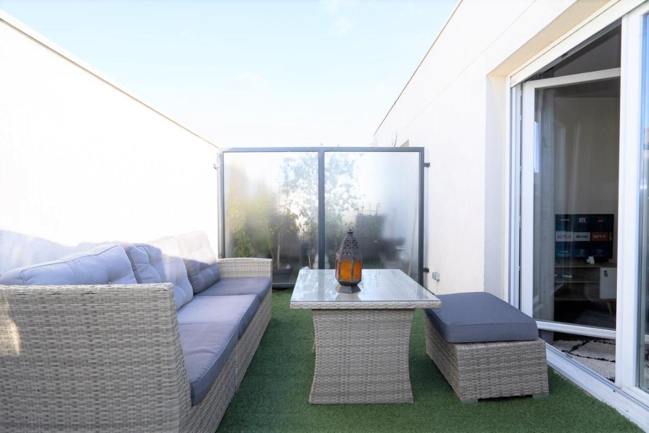T3-Rare-2 Chambres-Parking Gratuit-2 Terrasses-Netflix-Proche Paris-La Defense Argenteuil Zewnętrze zdjęcie