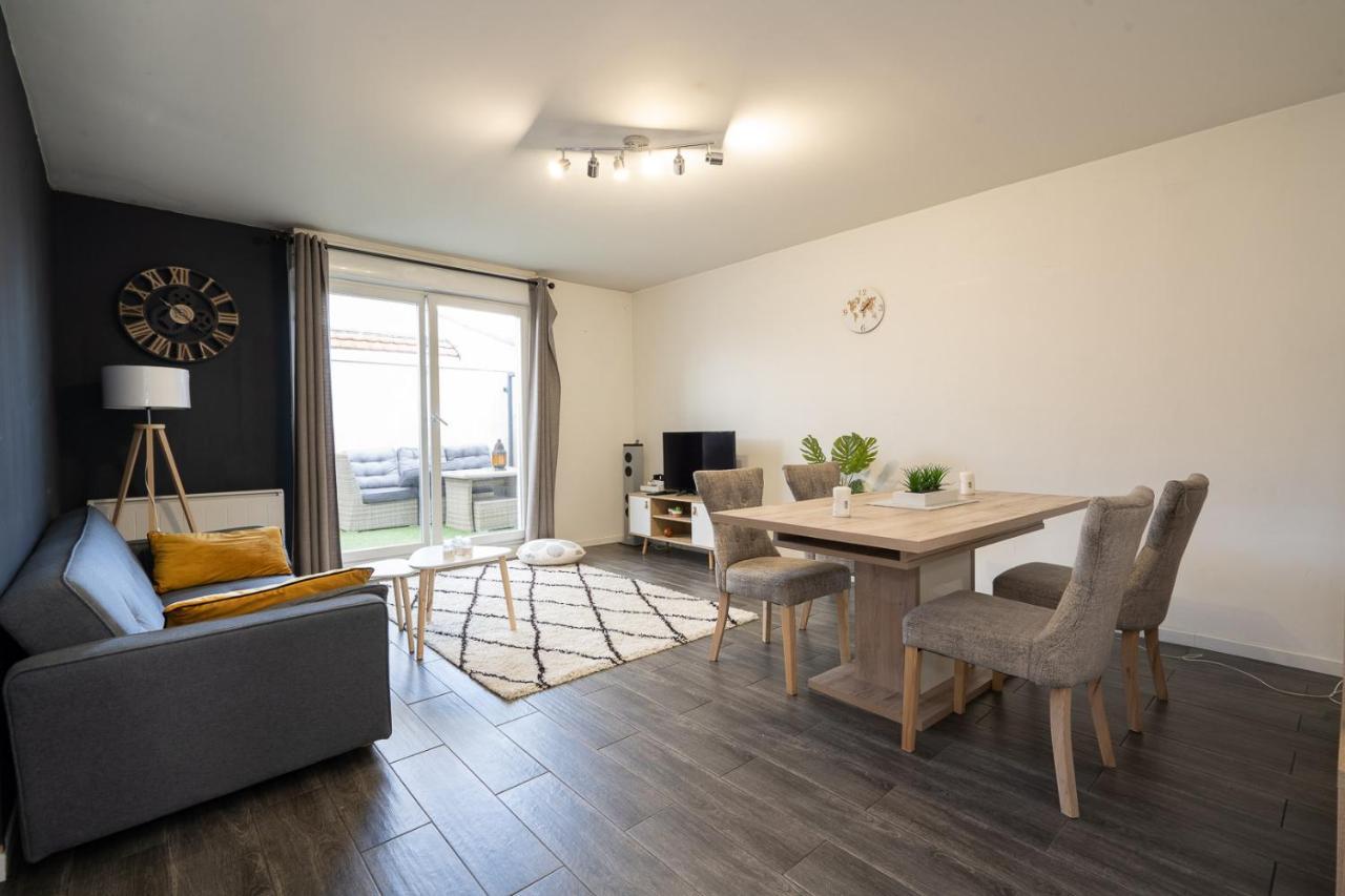 T3-Rare-2 Chambres-Parking Gratuit-2 Terrasses-Netflix-Proche Paris-La Defense Argenteuil Zewnętrze zdjęcie